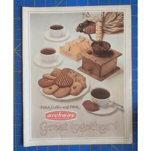 Vintage Print Ad Archway Cookies 1971